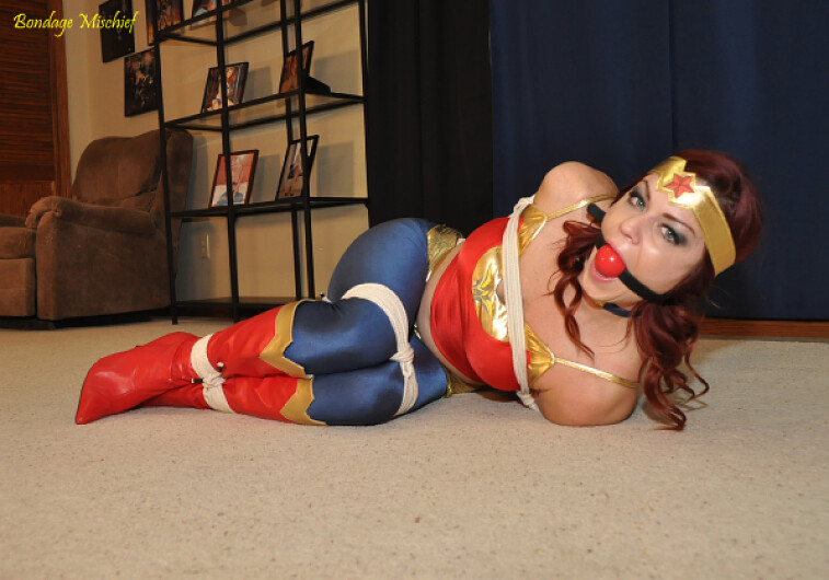 Sarah Wonder Woman to the Rescue Pics